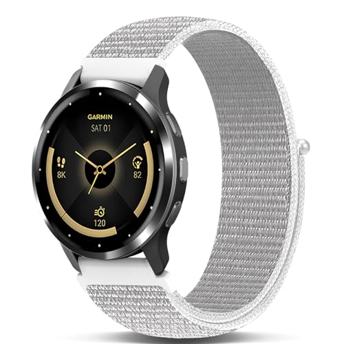 Koazon (RA]) ʃt@Xi[iCrvoh Garmin Venu 3/2/Forerunner 265/255 22mmɑΉ \tgLk yʃX|[c ߉\ȌpXgbv Garmin Viviactive 4 fB[X 