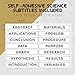 Enday Trifold Poster Board 36 x 48 (Pack of 4) White Presentation Boards Project Boards for Science Fair, Self-Adhesive Science Subtitles Included, for School and Office