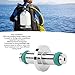 NYSUZHOUJI Scuba Diving High Pressure Hose T End Sturdy Accurate Measurement Vent Valve Core Convenient Installation for Divers Stainless Steel