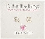 Dogeared It's The Little Things Nautilius Stud Earrings