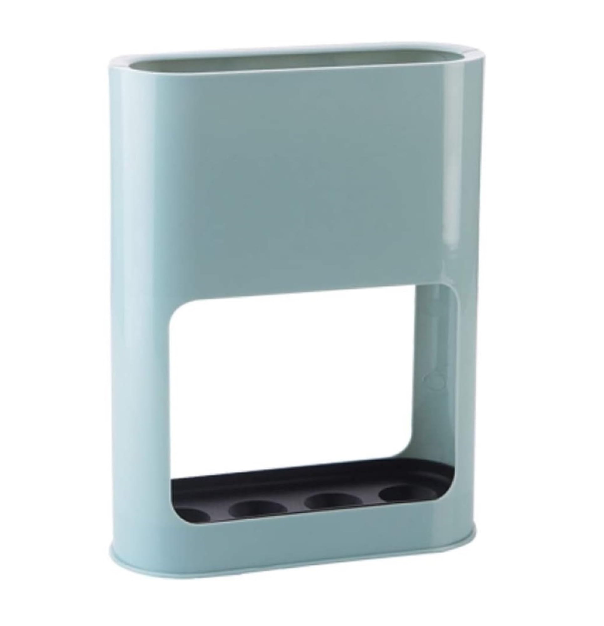 Rohcghc Blue Umbrella Stand, Umbrella Stands Nordic Stand Rack Indoor Holder With Removable Drip Tray Entryway(Blue)