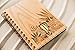 Cactus Garden Hardcover Journal with Blank Pages [Spiral Desert Botanical Garden Writing Notebook, Wood Nature Adventure Sketchbook for Men, Small Mindfulness Health Diary for Women, Made in the USA]