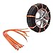 for snow chains for car 10pcs Anti-skid Tire Chains,Nylon Reusable Auto Car Emergency Universal Fit Snow Safety Anti-skid Tire Tyer Chains Thickened Tendons