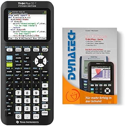Texas Instruments Taschenrechner TI-84 Plus CE-T Grafikrechner ...
