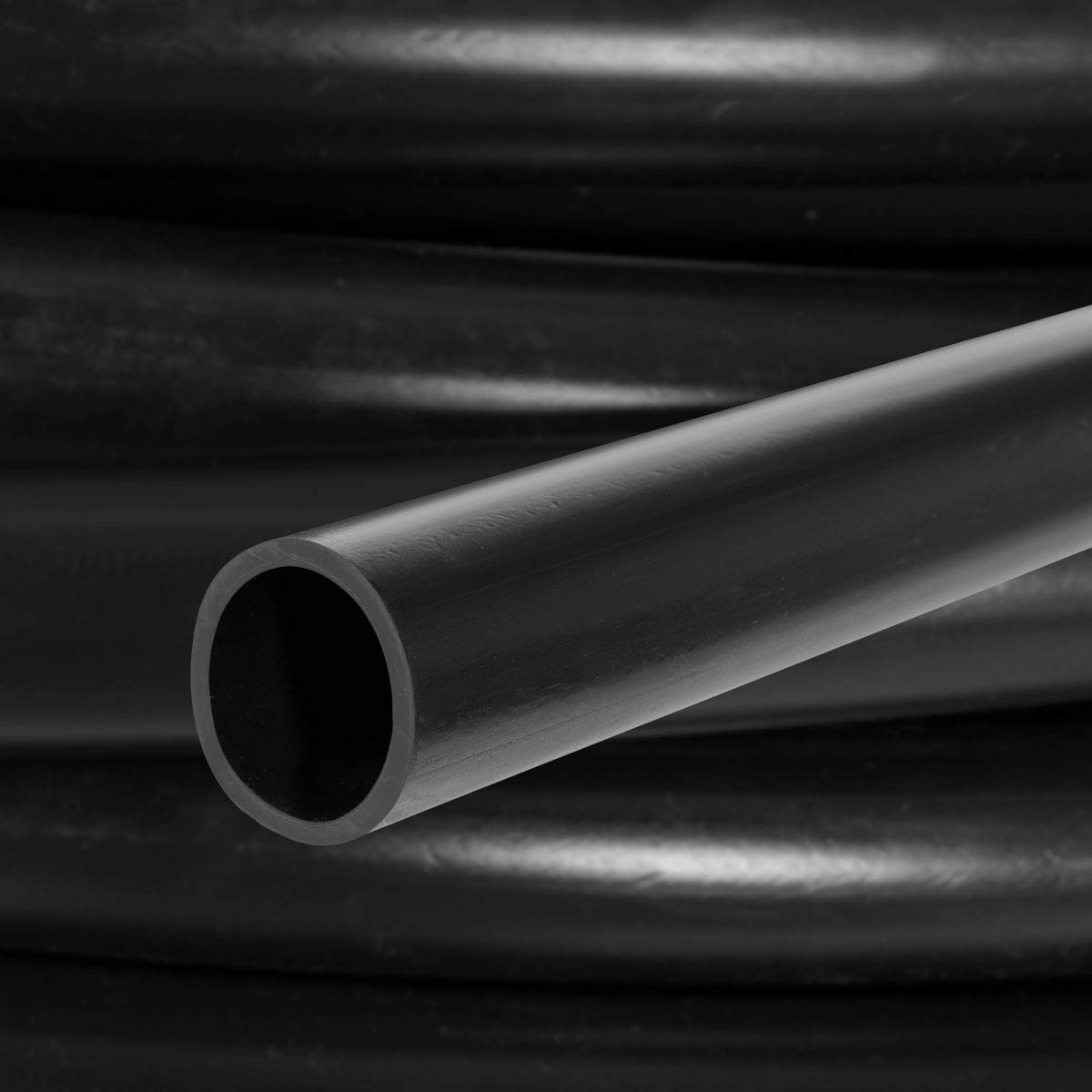 HOLZBRINK Tubo di Irrigazione per Acqua di Utilizzo, Sistemi di Irrigazione a Goccia, LDPE, Diametro: 25 mm / 1”, Lunghezza: 100 m, HWS01-25