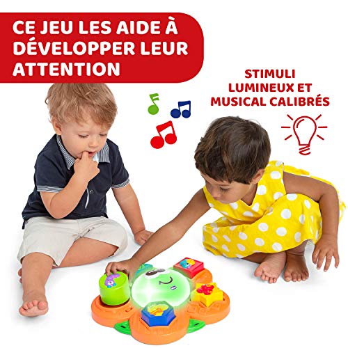 Chicco Marelle de la Jungle Tapis de Jeu Musical pour Bébés et Enfants Jouet Electronique et Interactif avec Sons et Lumières Jeu de la Marelle 2 Modes de Jeu 150 cm Jouet Enfant de 2 à - vue 6