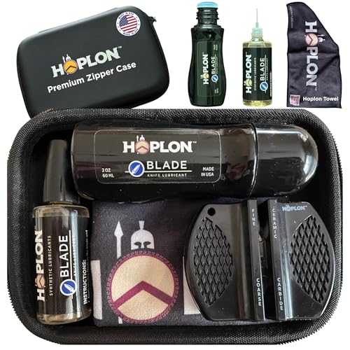 HOPLON Blade Premium Knife Care Kit – Folding Knives Open