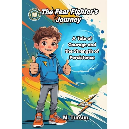 The Fear-Fighter’s Journey Audiolibro Por M Tursun arte de portada