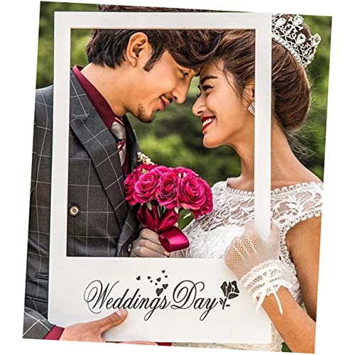 Gadpiparty 3Pcs Moldura De Cabine De Foto DIY Moldura De Selfie Personalizada Moldura De Foto Cabine