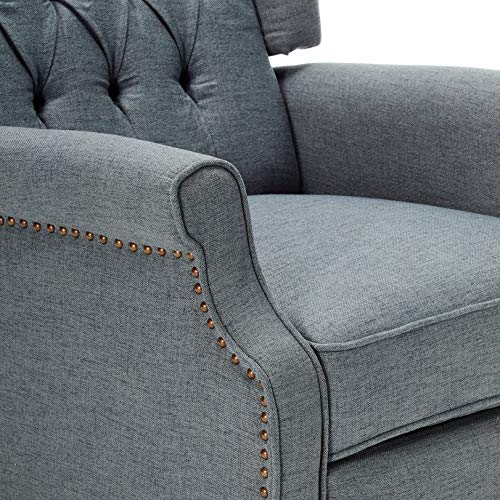 Christopher Knight Home Walter Fabric Recliner, Charcoal #TOP3