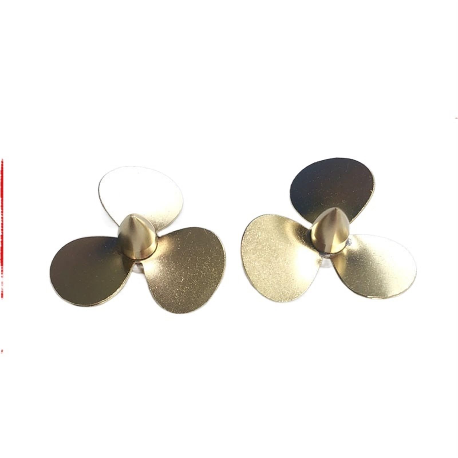 【Partes de juguete de control remoto】 M4x35mm Propulsor de metal de tres cuchillas de la cuchilla apoyos de las piezas de repuesto for DIY RC Modelo de barco eléctrico simular el barco. - Materiales a