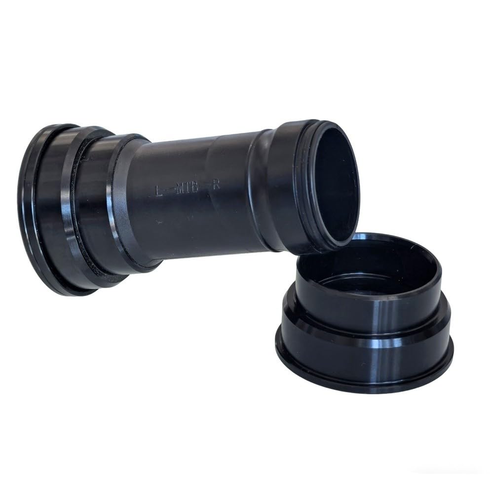 Press-Fit - Movimento centrale cavo per telai BB92 (larghezza 86-92 mm, diametro interno 41 mm), compatibile con assi a manovella da 24 mm, cuscinetti sigillati in lega di alluminio e