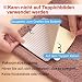 FuKuEn Teppich Antirutschunterlage Waschbar Teppichgreifer für Teppiche Vacuum Tech Teppichstopper Antirutschmatte für Hartholzböden rutschfest Teppichstopper 10cmx10cm 8 Stück
