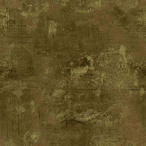 Stitch & Sparkle Tone and Tone Olive 100% Cotton Print 44