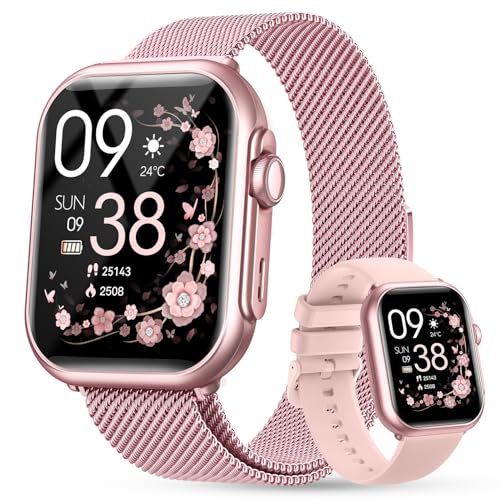 Image of Smart Watch for Women Men Fitness: 1.85 inch Smart Watch with 30 Days+ Battery Life Make /Recive Call Heart Rate SpO2 Sleep Monitor 120+ Sport IP68 Waterproof Fitness Tracker Watch for iPhone Android