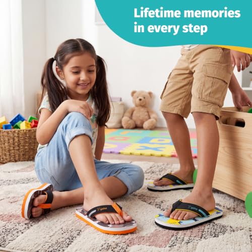 Image of YOHO Motion Slippers for Kids | Comfortable Monsoon Rainy FlipFlop | Easy to clean Footwear for Boys & Girls