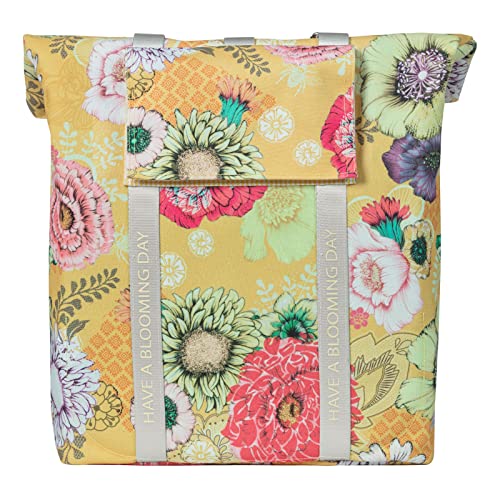 Basil Bloom Field Fahrradshopper, Borsa Portapacchi Donna, Giallo Miele, 15-20 Liter - 4