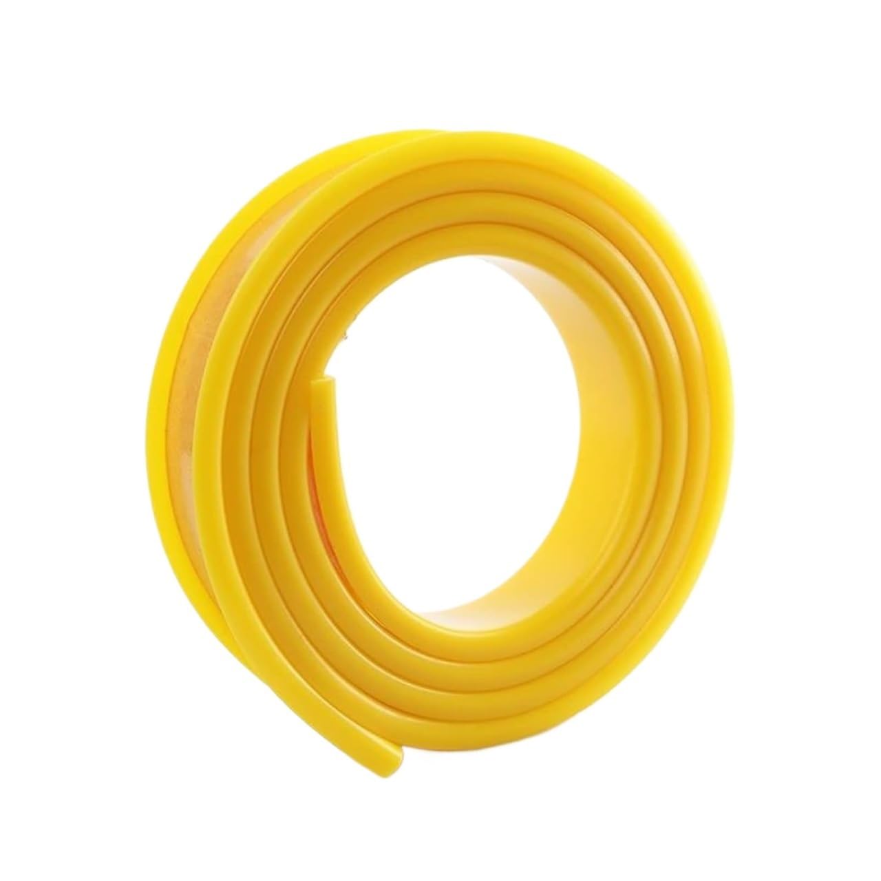 Peel and stick molding, U Channel Edge, TPE, 6m Flexible Self Adhesive for Cabinet, Plywood, Table, Protector(Yellow,9mm)