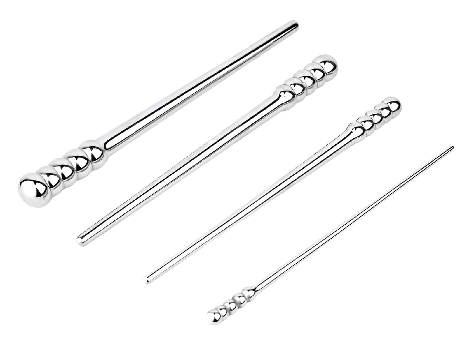 Extra Lang Edelstahl Harnröhren Dilatator Metall Urethral Katheter Sounding Penis Plug Urethral Dilator Harnröhren Stimulation Masturbation Prinzenzepter Sexspielzeug Für Männer