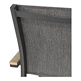 Gartenstuhl 2er Set Alu Bezug Wetterfester Metall Garten Stapelstuhl - 4