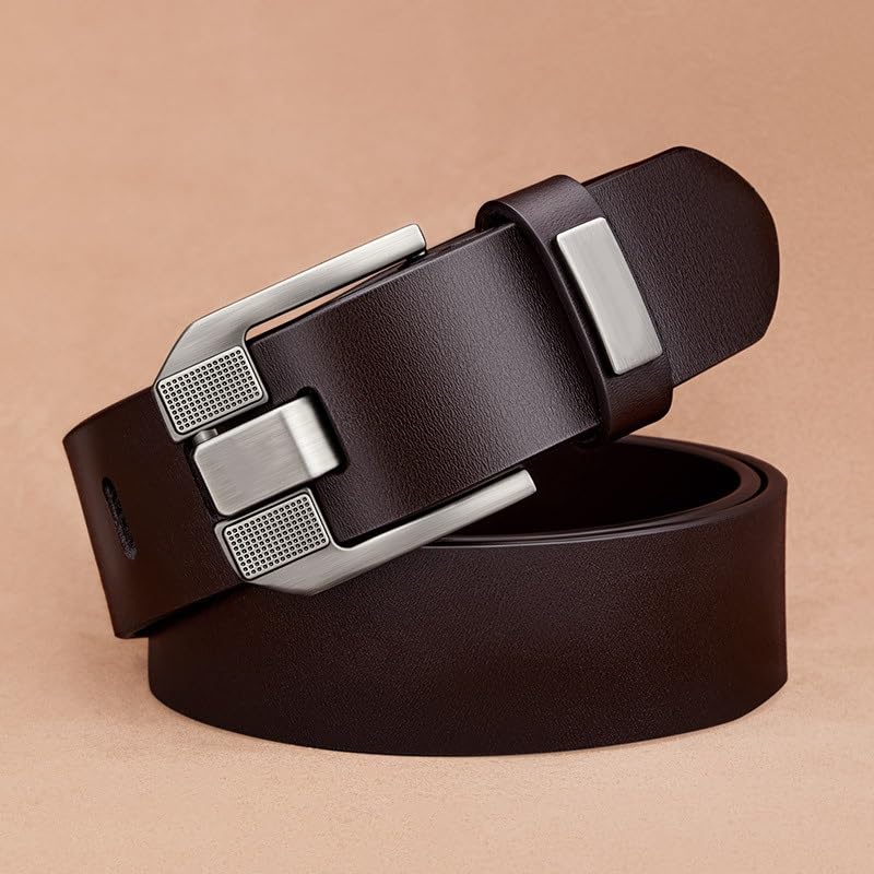 Needle Buckle Belt Men's Genuine Leather Cowhide Belt Casual And Versatile Belt2
