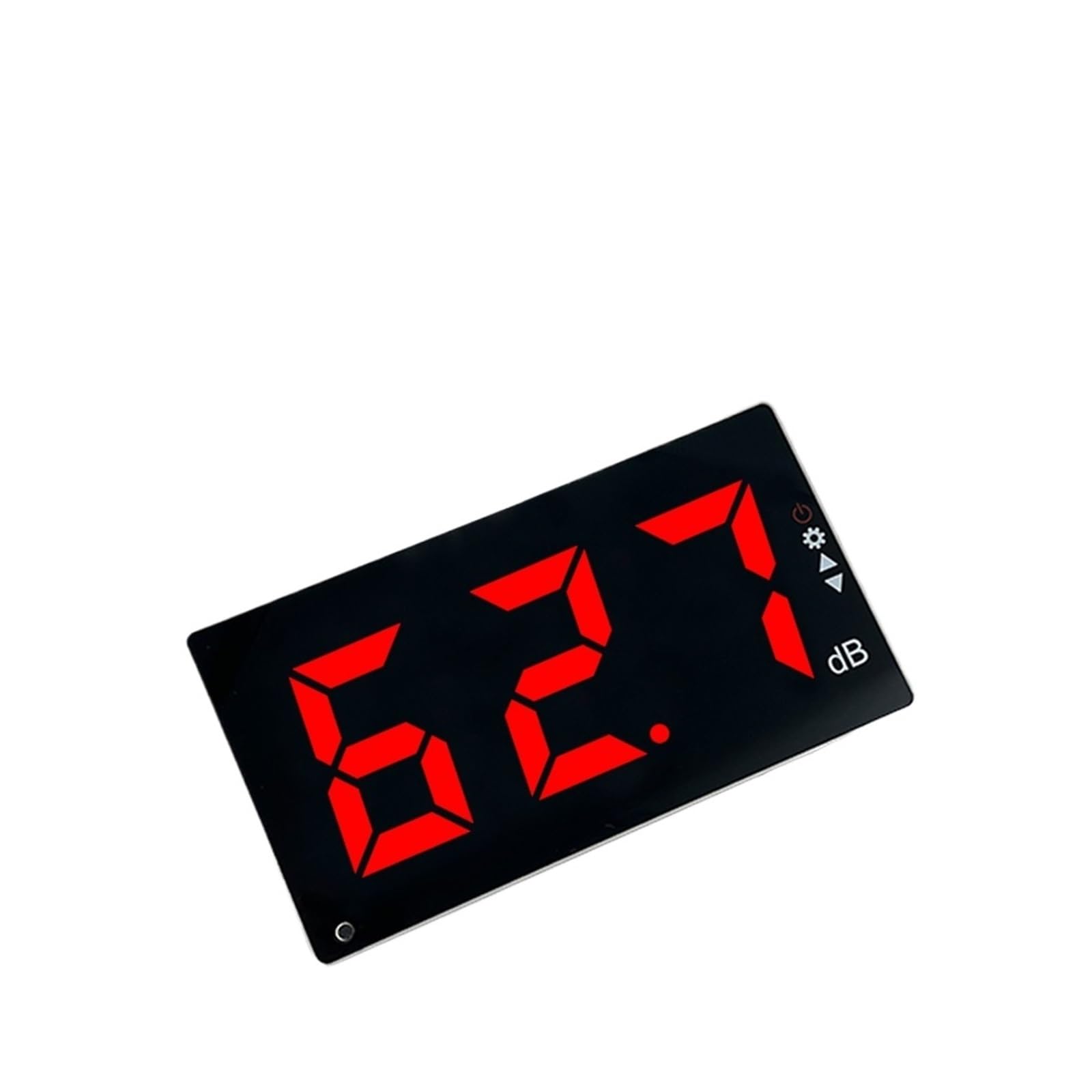 Fonometro digitale Misuratore di decibel livello sonoro a parete da 30 dB a 130 Tester professionale for il monitoraggio del rumore con allarme visivo acustico Tester del livello di rumore decibel