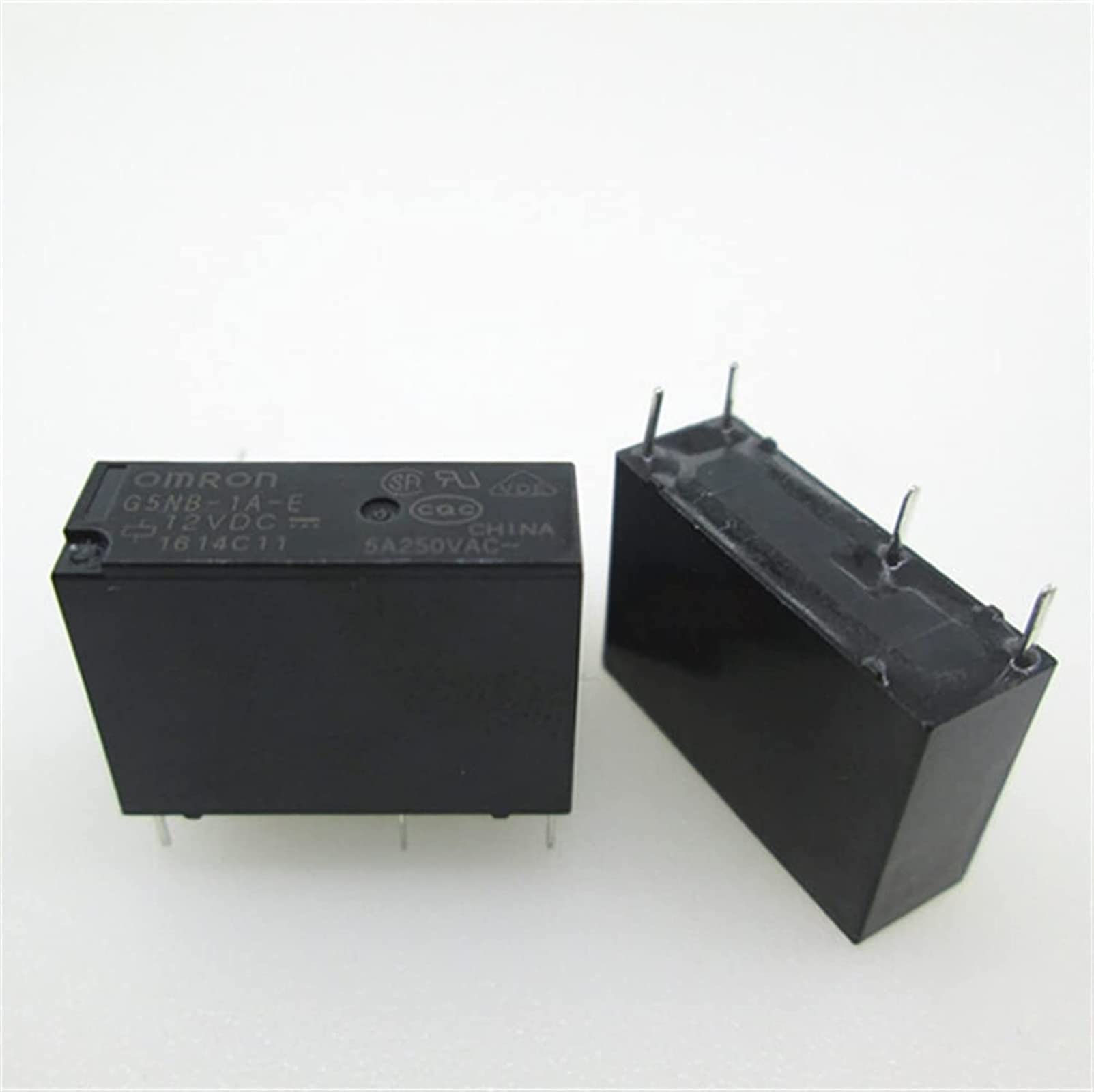 Aerbnyeqp One Color Relay 12V G5nb-1A-E-12Vdc G5nb-1A-E 12Vdc G5nb1ae G5nb1ae-12Vdc G5nb Dc12v 5A 250Vac Dip4(50Pcs)