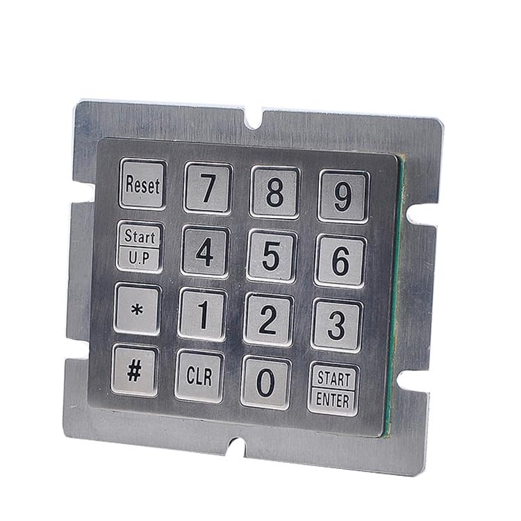 Teclado numérico de matriz 4x4 para control de maquinaria 5