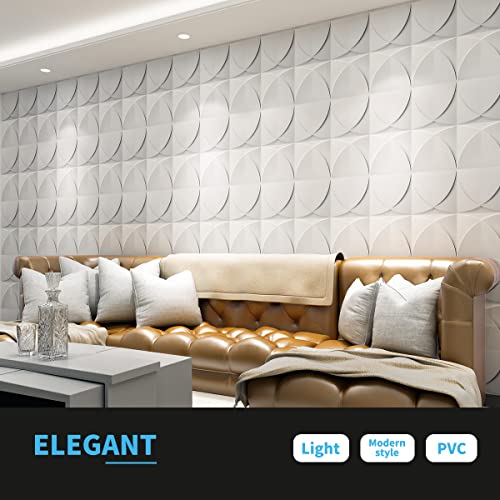 Art3d Decorative Windmil Design PVC 3D Wall Panels for Interior Wall ...