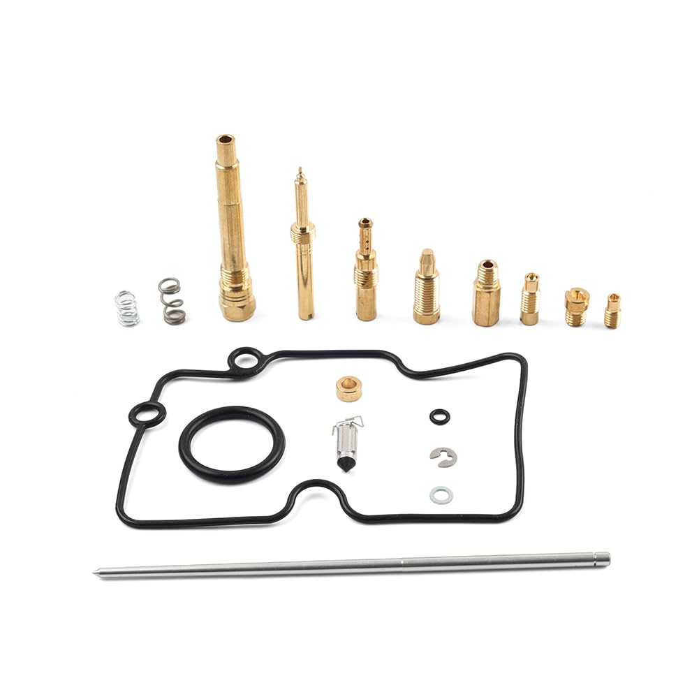 SIKUAI Kit de reconstrucción de carburador Kit de reparación de carburador Goma A para KLX450R 2008-2009 1 juego