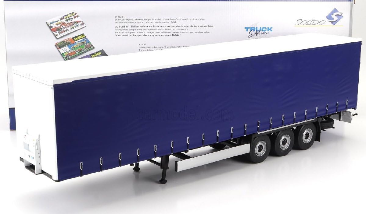 Amazon | solido 1/24 トレーラー ブルー | プラモデル 通販