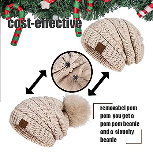 Yutdeng Donna Cappello Sciarpa e Guanti Touch