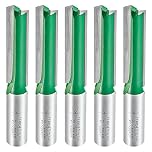 Trend CraftPro Kitchen Fitter Worktop Router Cutter Bit, 1/2 Inch Shank, 12.7mm Cut Diameter & 50mm Cut Length, Pack of 5, Tungsten Carbide Tipped, CR/KFP/5