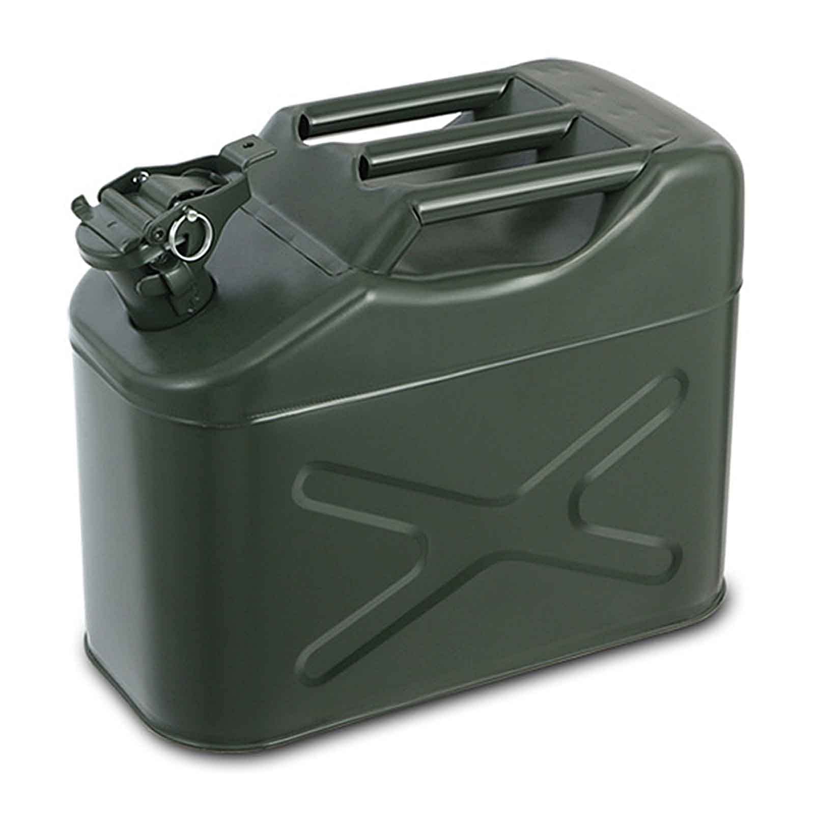 Jerrycan verte de 5 10 20 litre pour essence carburant diesel WUTONG réservoir compact