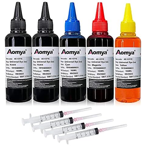 Kit de Recharge d'encre Aomya 500 ML Cover