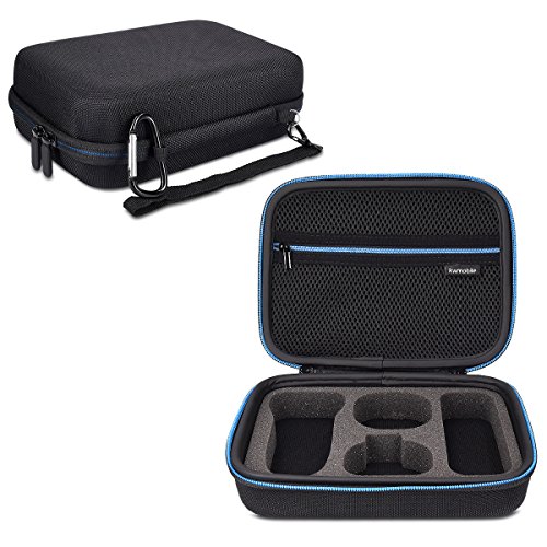 kwmobile Tasche kompatibel mit Braun Silk épil 9 - Innenfach für Netzteil - Schutztasche Schutzhülle kompatibel mit Braun Epiliergerät - Reise Schutzcover - Schwarz - Image 6