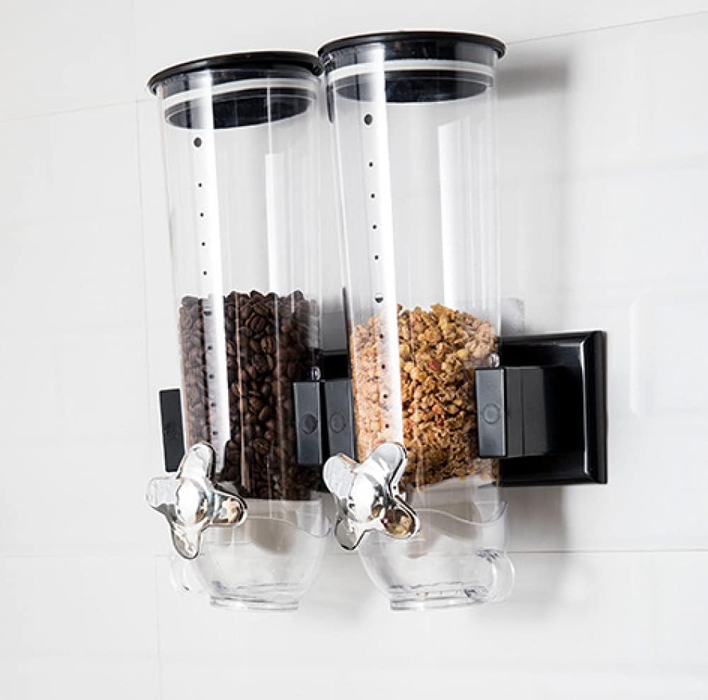 Grain dispenser dry food dispenser storage machine plastic oatmeal nut container-B