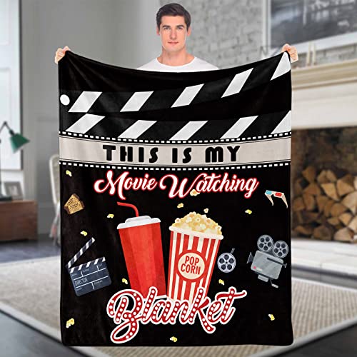 Domgoge Gifts for Movie Lover Warm Throw Blanket - Image 2