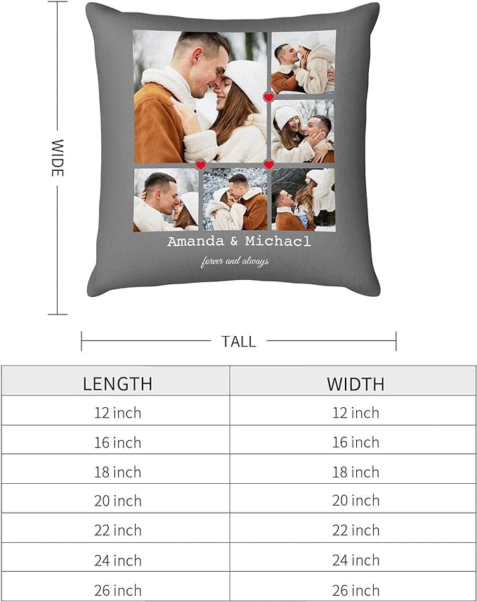 Housse Coussin Personnalisée Photo Maman 40x40 Cm – Double Face Velours, Cadeau Fête Des Mères