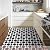 Nuxovilar Peel and Stick Vinyl Floor Tiles, 11.8"x11.8" Black & White Marble Diamond Pattern, 10-Pack Self-Adhesive Flooring