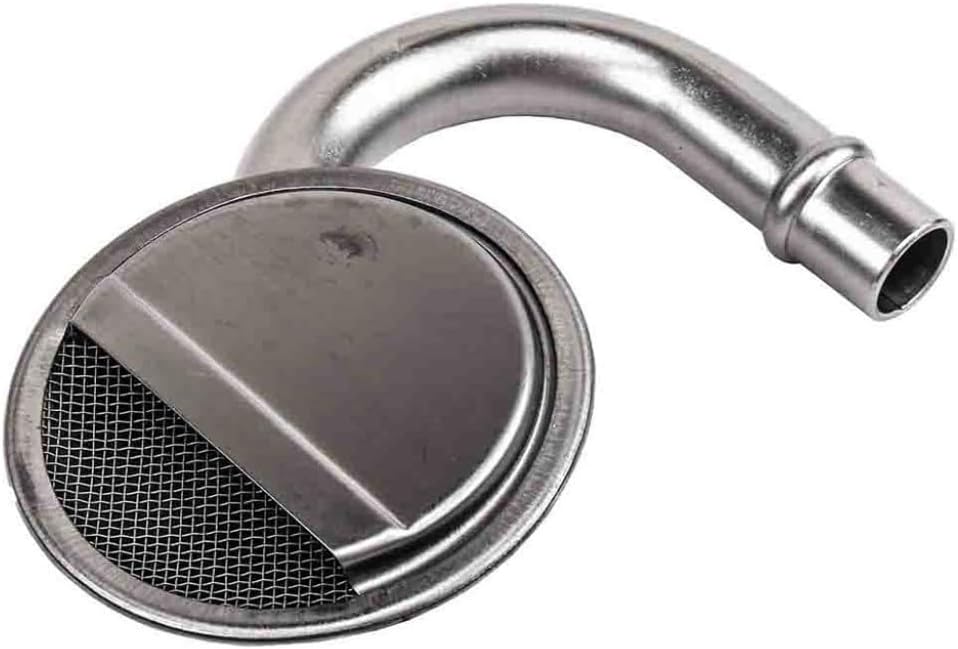 KarParts360 For Cadillac Fleetwood 1994 1995 1996 Engine Oil Pump Pickup Tube And Screen | Steel | Tube Inside Diameter: 0.742 Inches / 18.87 Millimeter | Molded Assembly Tube Shape