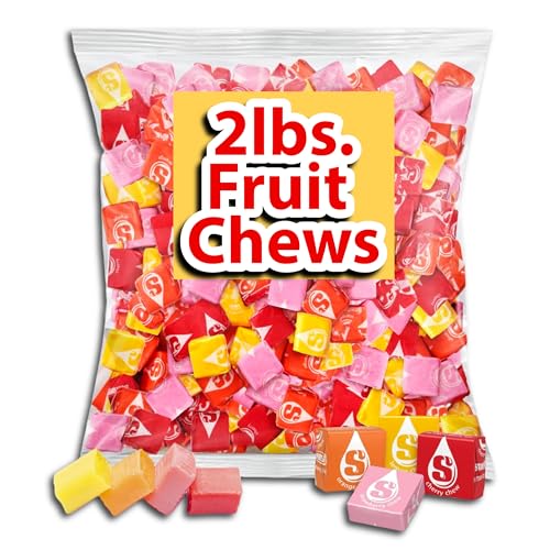 Caramelos Fruit Chews 2 lb bolsa a granel miniatura 1