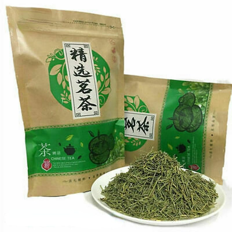 Té de Hierbas Amarillo Té Verde Orgánico Tea Original Perfumado de China Tee de Flores Orgánico Natural Diuresis y Distensión Abdominal Bebida Verde Sin Aditivos Tea de Hierbas (250g)