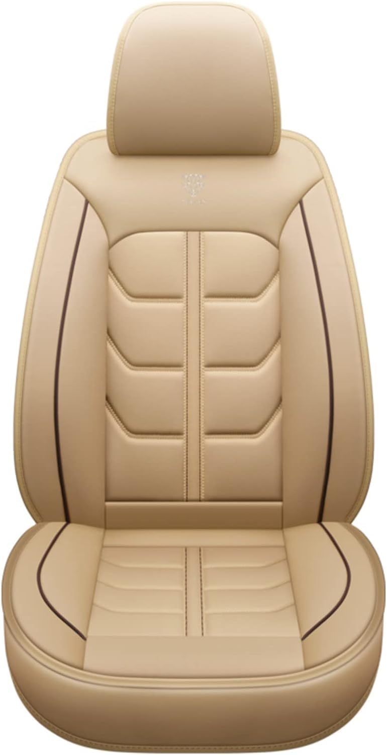 Fundas de asiento de coche para LR Freelander Freelander 1 Freelander 2 Freelander S Discovery Evoque Premium asientos protegen el interior, beige