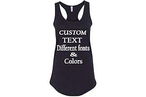 Customizable Racerback Tank Tops for Women