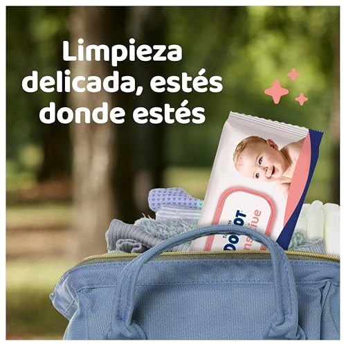 Miniatura 7 de Dodot Toallitas Bebé Sensitive, 840 Toallitas (15 Packs x 55 uds) | Toallitas suaves con 0% alcohol, cuidan la piel sensible del bebé en cada cambio, uso diario seguro
