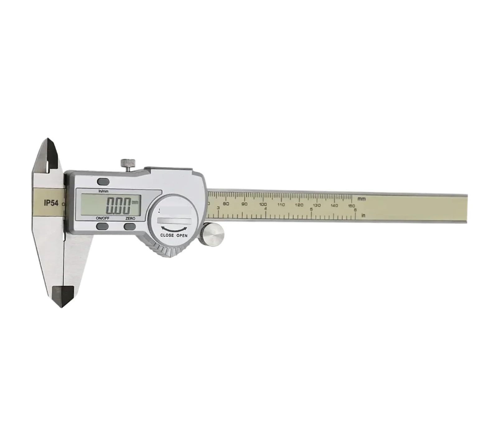 Calibradores Vernier Calibrador Digital de 150mm y 6 pulgadas, calibrador Digital de acero inoxidable, micrómetro, herramientas de medición