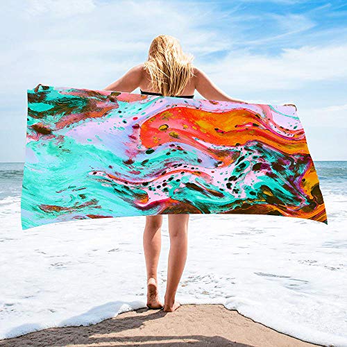 Gran Oferta Toallas de Playa Toallas de baño de Microfibra Cojín de Playa Natación Personalizada Toalla de Playa de Secado rápido Libre de arena 70 * 140cm