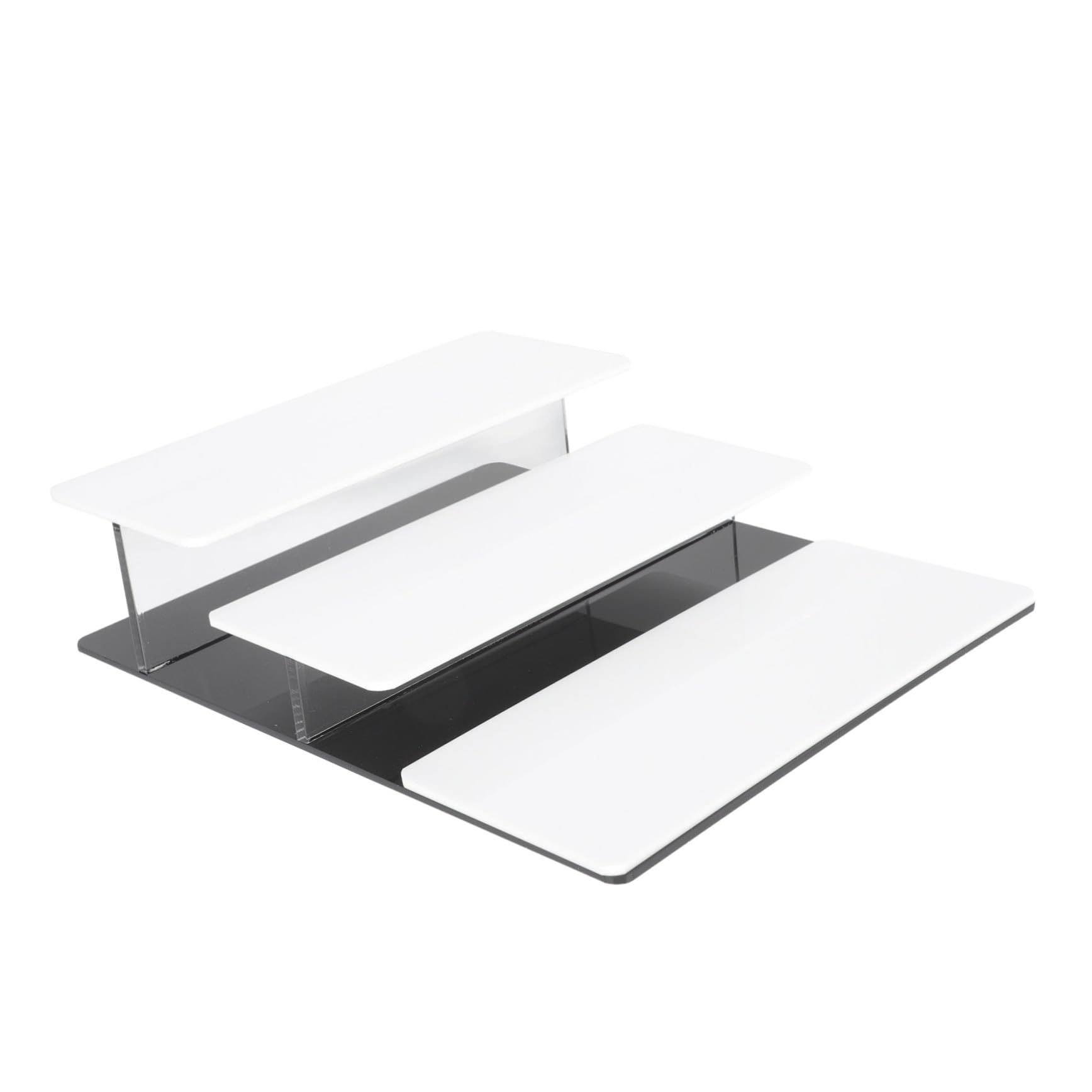 FOMIYES 1Pc Multi Layer Eyeglasses Display Rack Acrylic Sunglasses Storage Shelf for Stylish Organization Convenient Assembly Durable Design for Home Retail Use