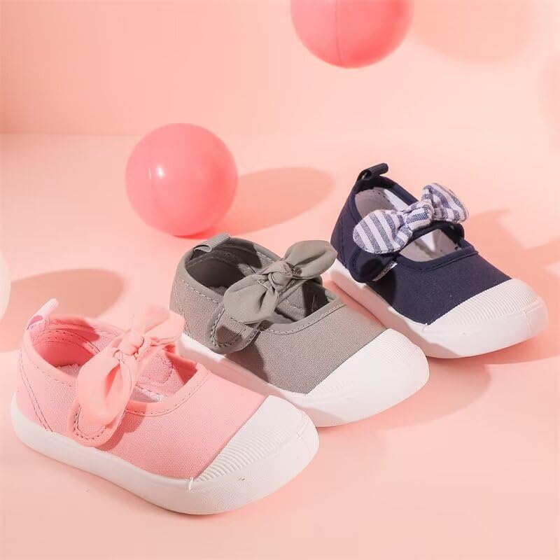 Kids Girl Fashion Bowknot Casual Shoes for School Walking Dancing Garden4